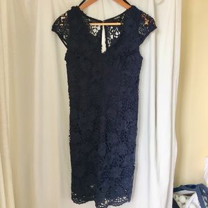 Blue Lace Dress